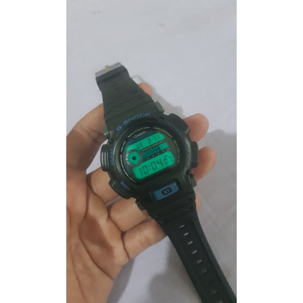jam casio gshock dw - 9000