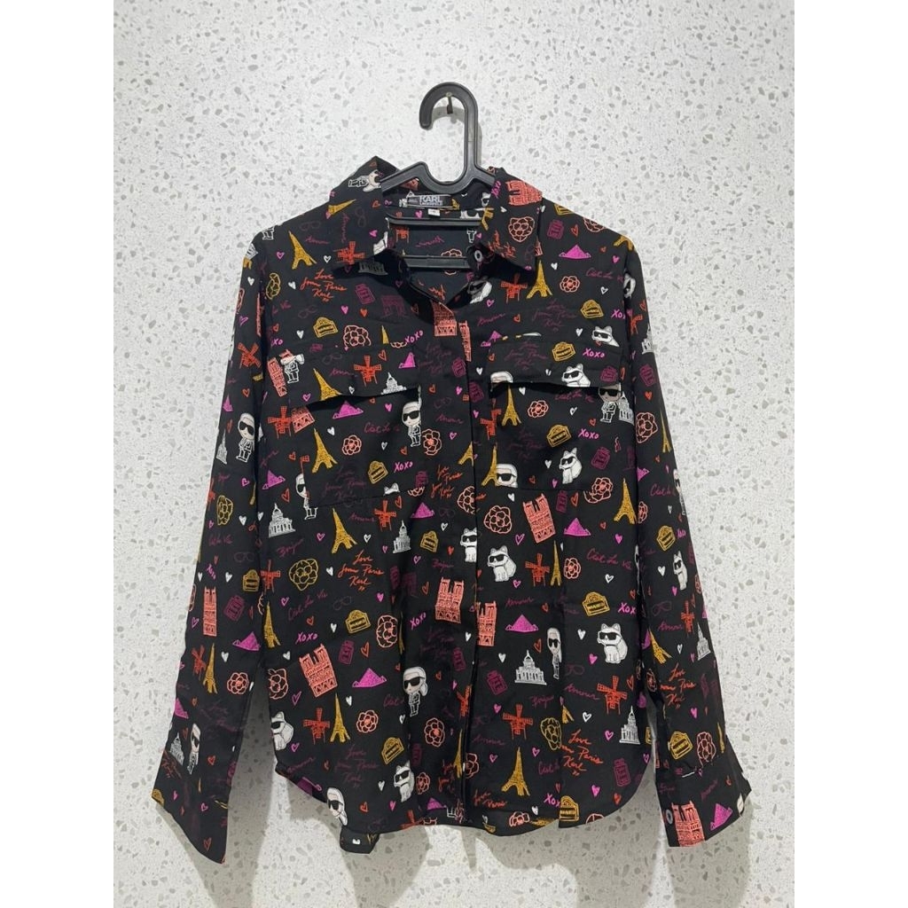 [PRELOVED] kemeja KARL LAGERFELD size s