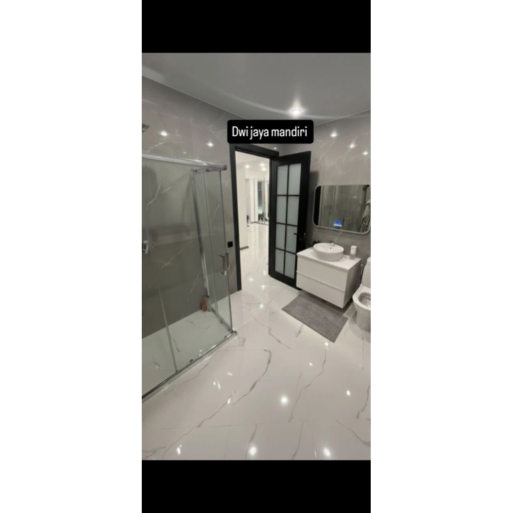 Custom Daun Pintu UPVC Kamar Mandi