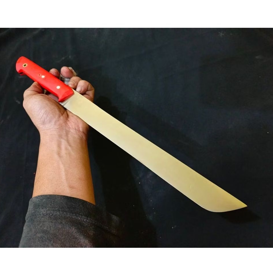 Pisau Sembelihan bahan D2 Steel