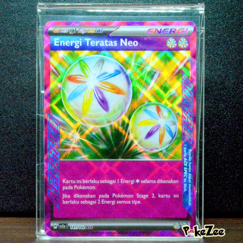 Energi Teratas Neo ACE spec TCG Kartu Pokemon Indonesia