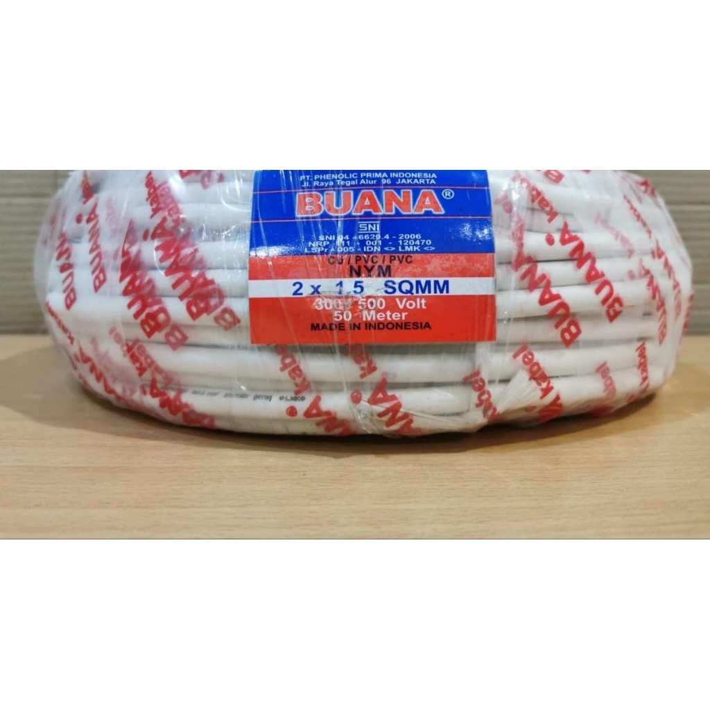 Kabel Nym buana 2x1,5@100M, Nym Buana 3x4@50M, Nym buana 2x1,5@50M, Nym Buana 2x2,5@50M , Nym Buana 