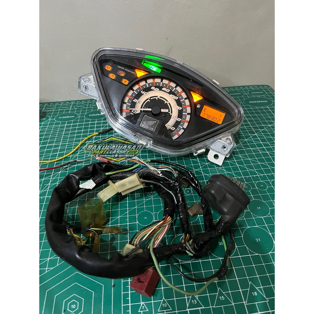 Speedometer supra x125 batman spidometer supra x125 old wave 125 set kabel spidometer original