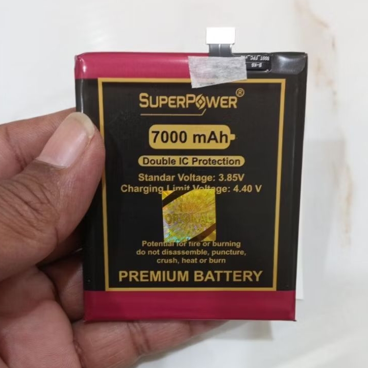 Battery Batre Baterai Oppo Reno 5 4G Reno 6 4G BLP819 Double Power 7000mah 2 IC Protector Batre Hand