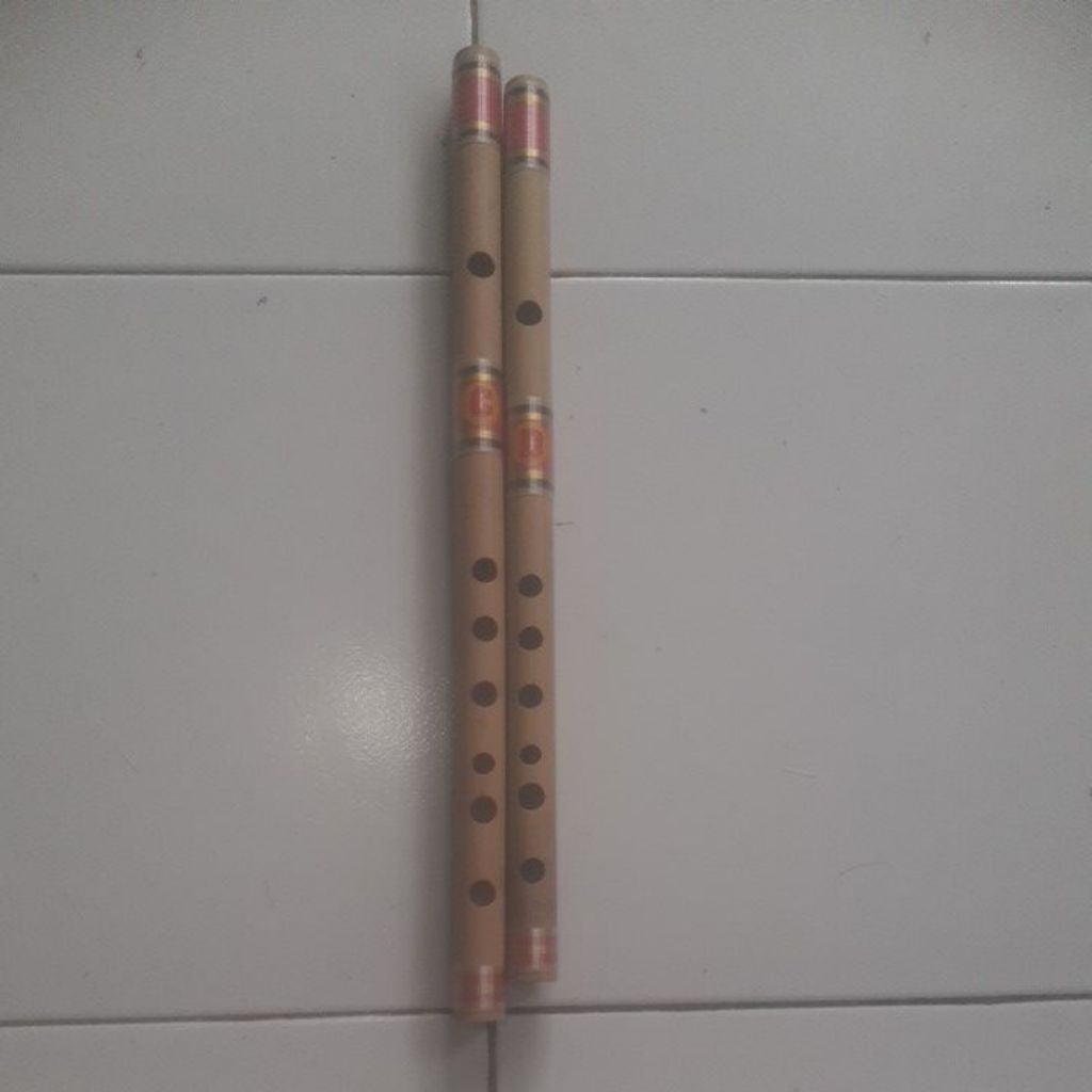 Suling Bambu Kunci C kecil dan D kecil