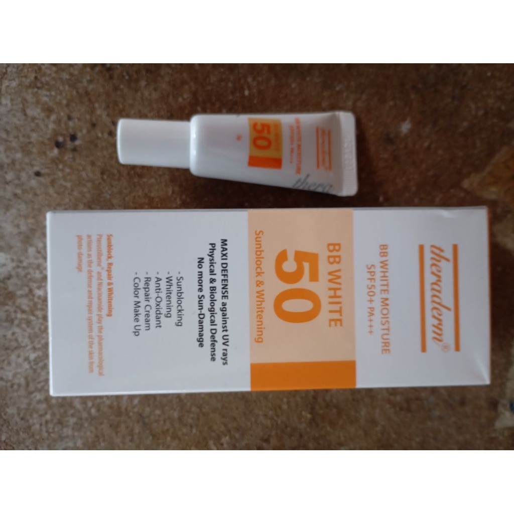 Theraderm BB White SPF 50+ PA+++ cream whitening