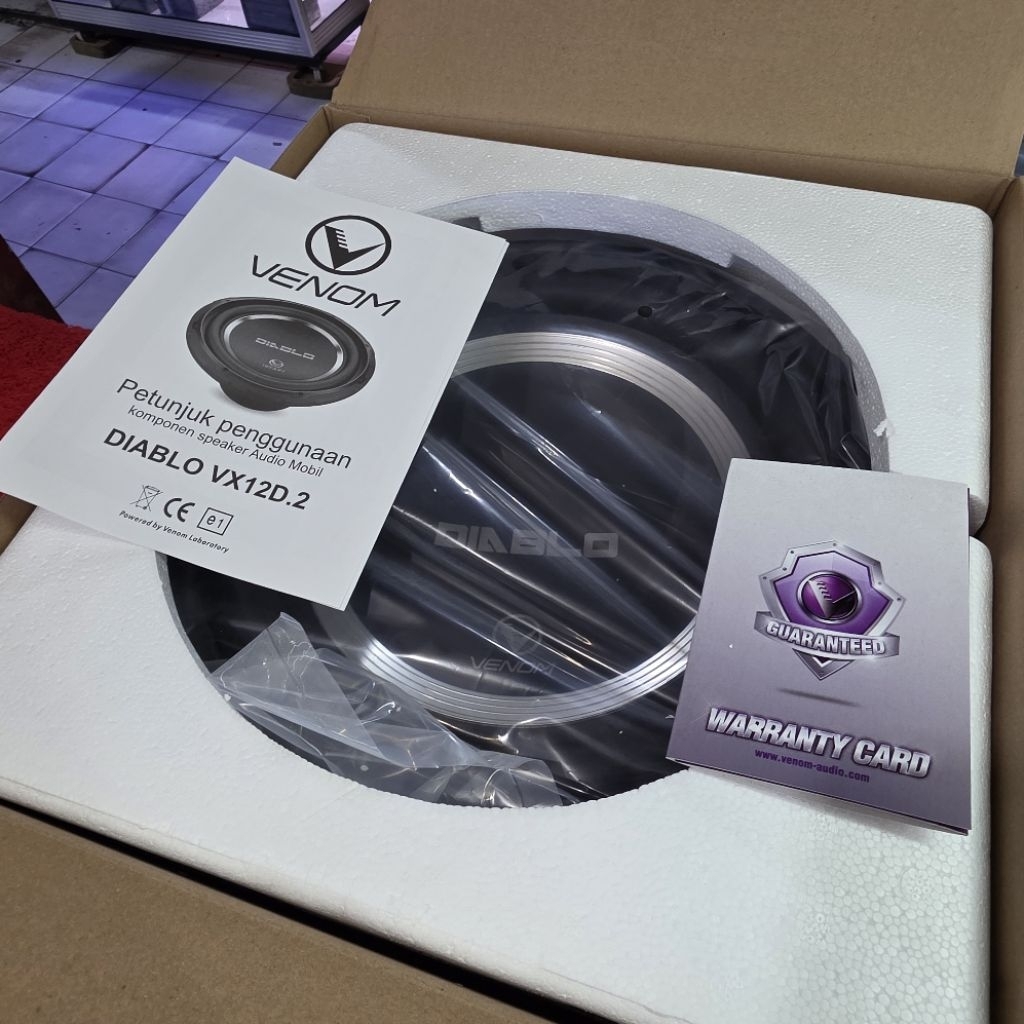 Subwoofer VENOM DIABLO VX 12 D.2 Subwoofer VENOM DIABLO 12 in