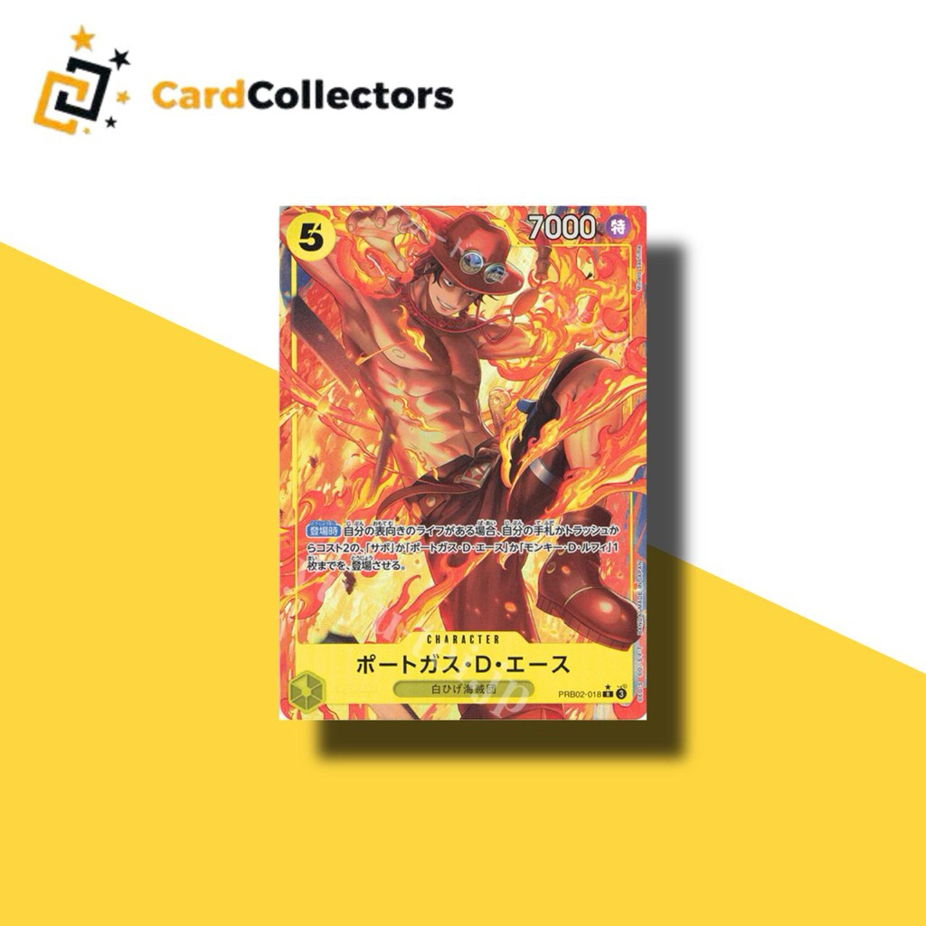 One Piece TCG-Portgas .D. Ace R (Parallel)/PRB02-018