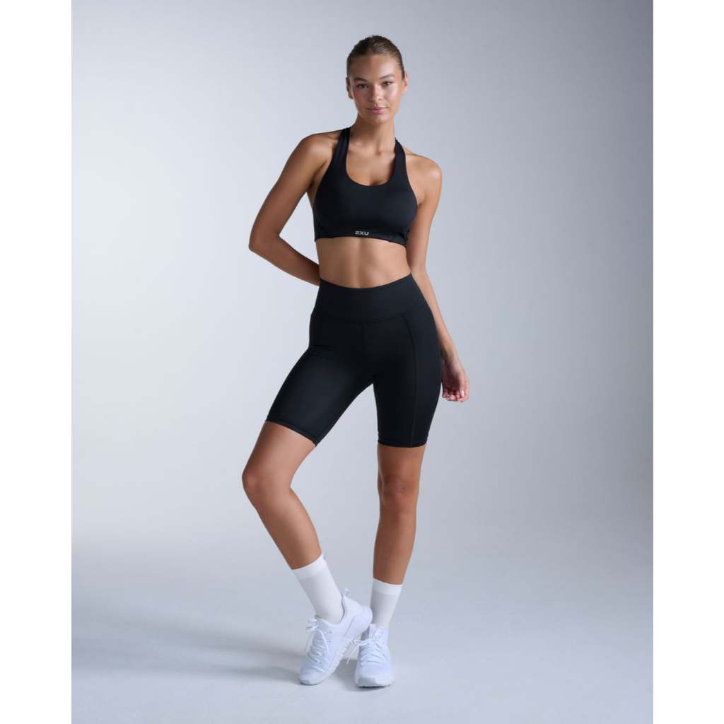 2XU CORE HI-RISE COMPRESSION 7" SHORTS ORIGINAL CELANA LEGGING LARI WANITA