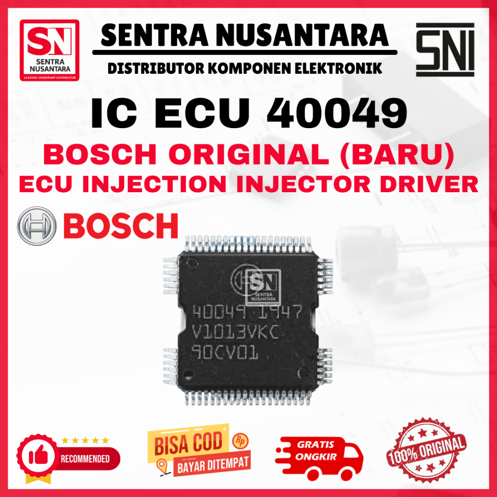 IC 40049 BOSCH ECU Injection Injector Driver New Original | Chip IC Driver Module 40049 QFP64 Terlar