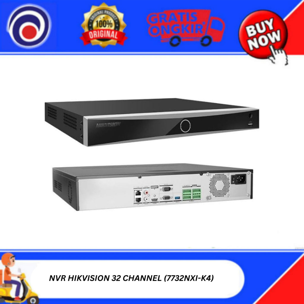 NVR HIKVISION 32 CHANNEL (7732NXI-K4)
