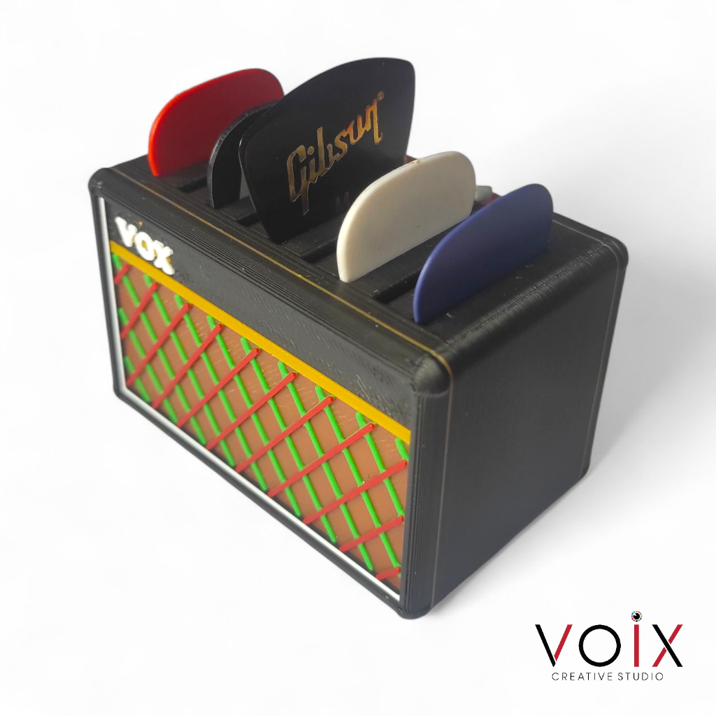 VOX Pick Holder Bentuk Ampli VOX 9 Slot