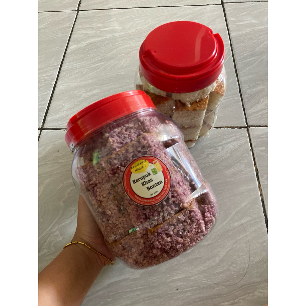 Kue Gipang Kacang Khas Banten Toples & Plastik
