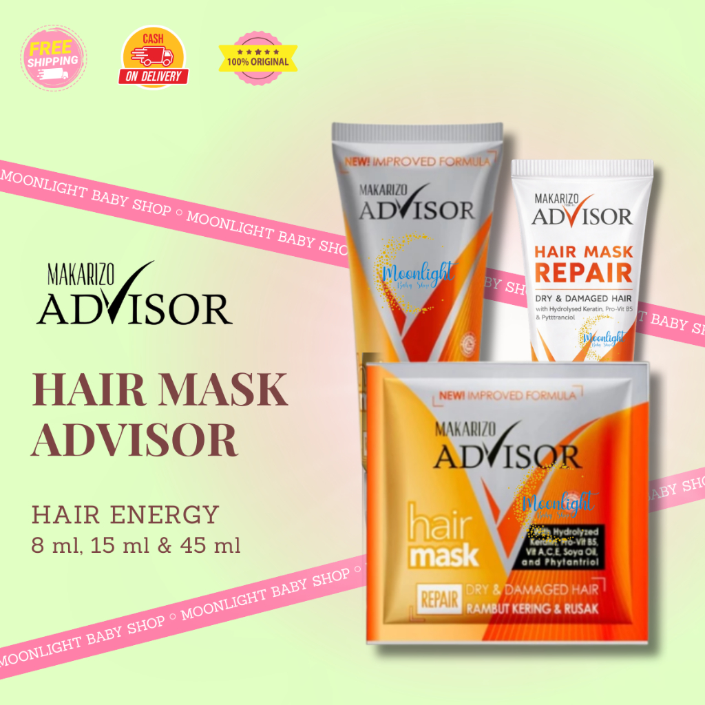 MAKARIZO ADVISOR Hair Mask | Vita Max 50ML | Vita Max 8ML