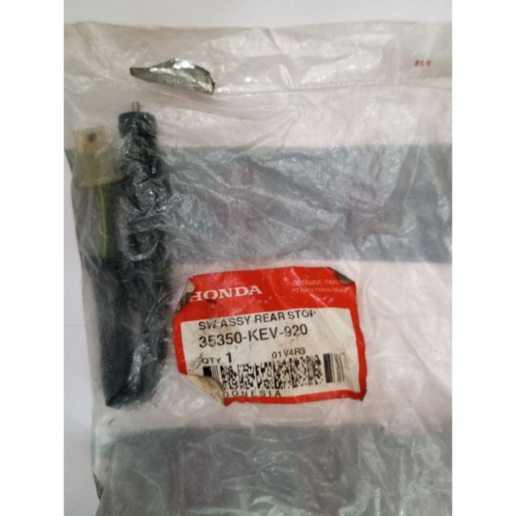 35350-KEV-920 Switch Rem Belakang Honda Supra X 125 Karisma Ori AHM