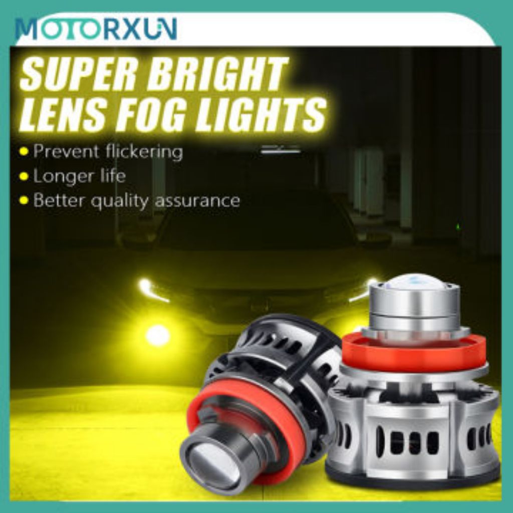 Sepasang 2Pcs LED CSP Lampu Foglamp Kuning Terang AGYA AVANZA Innova lama Jazz lama Brio lama Mobili