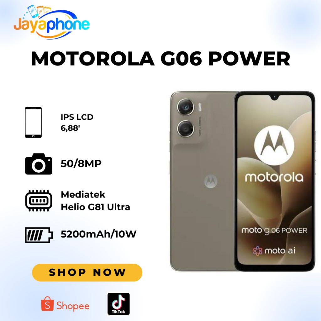 MOTOROLA G06 POWER RESMI