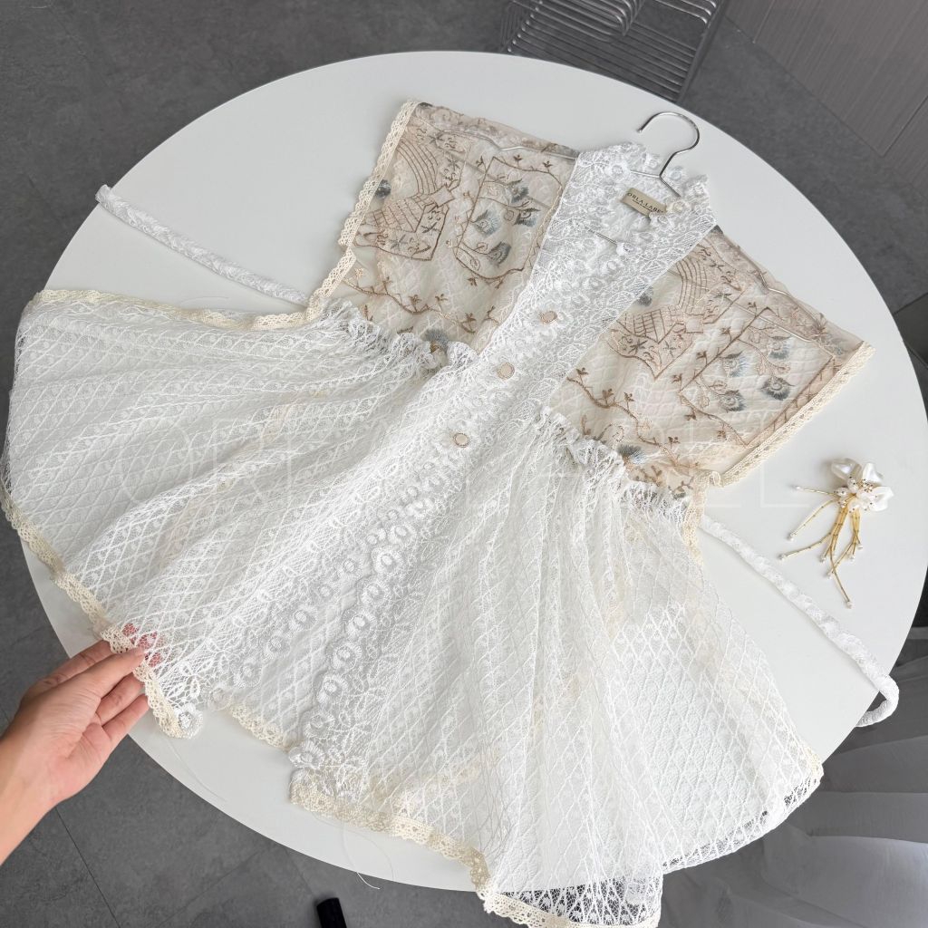 ORLA LABEL Eva brokat vest | vest brokat | vest batik | outer brokat | outer kerja | outer kondangan