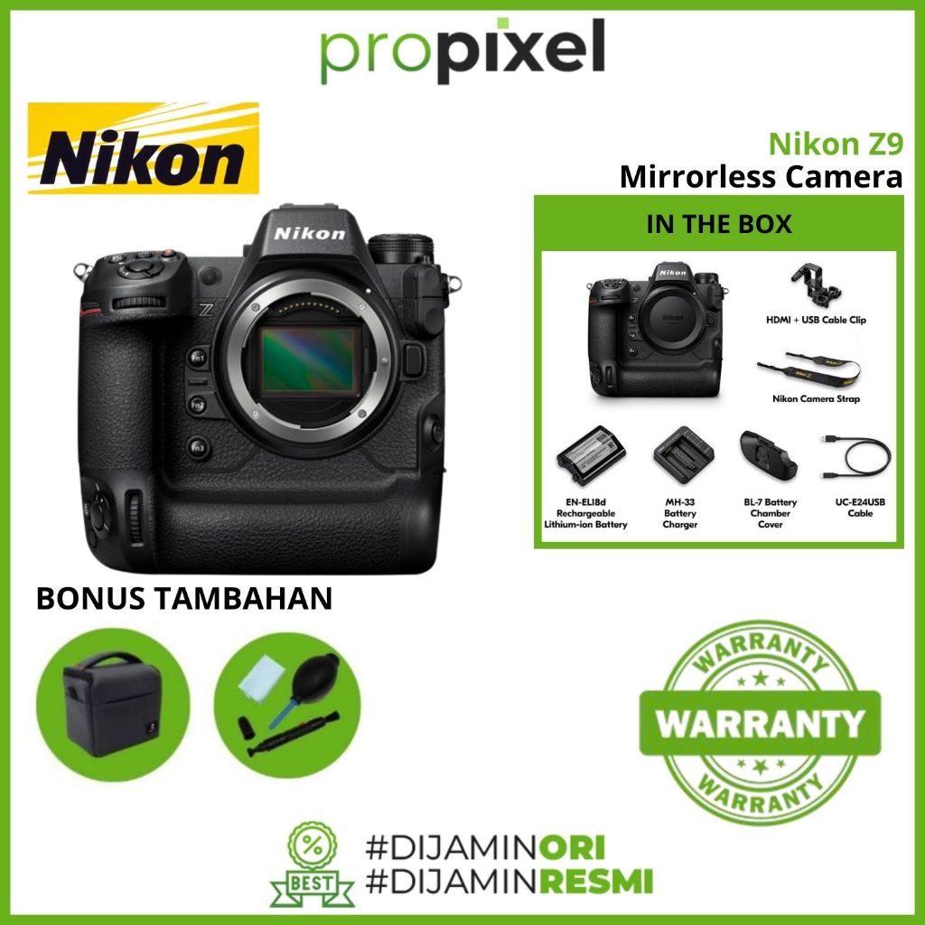 Nikon Z9 Body Only Mirrorless Camera Nikon Z 9 Garansi Resmi