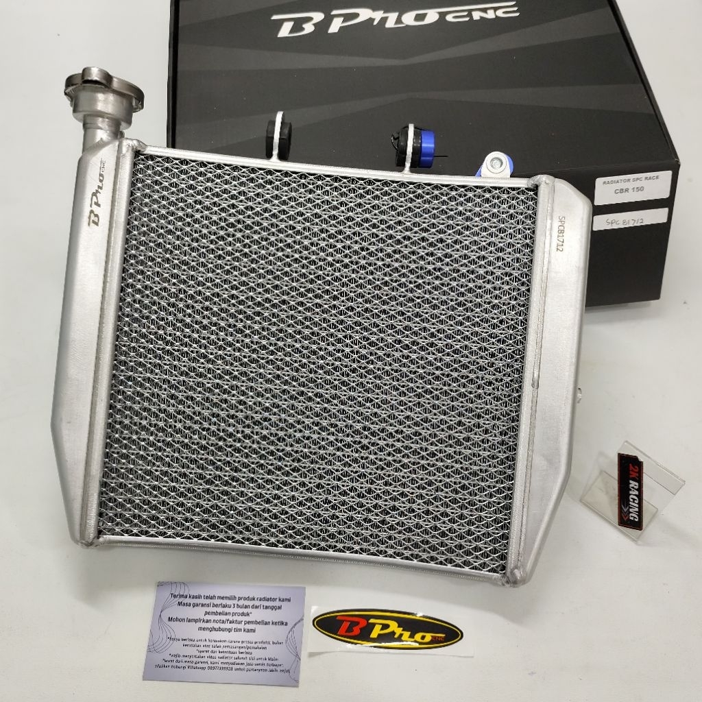 Radiator BPro Honda CBR 150 CB 150 R Facelift Aluminium Original B Pro