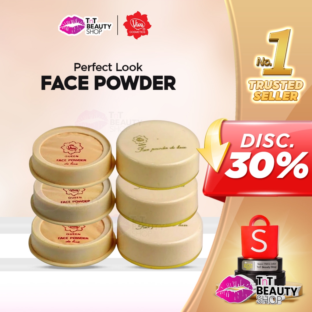 Viva Queen Face Powder de Luxe (Viva Bedak Doos Queen Baru) | TnT Beauty Shop
