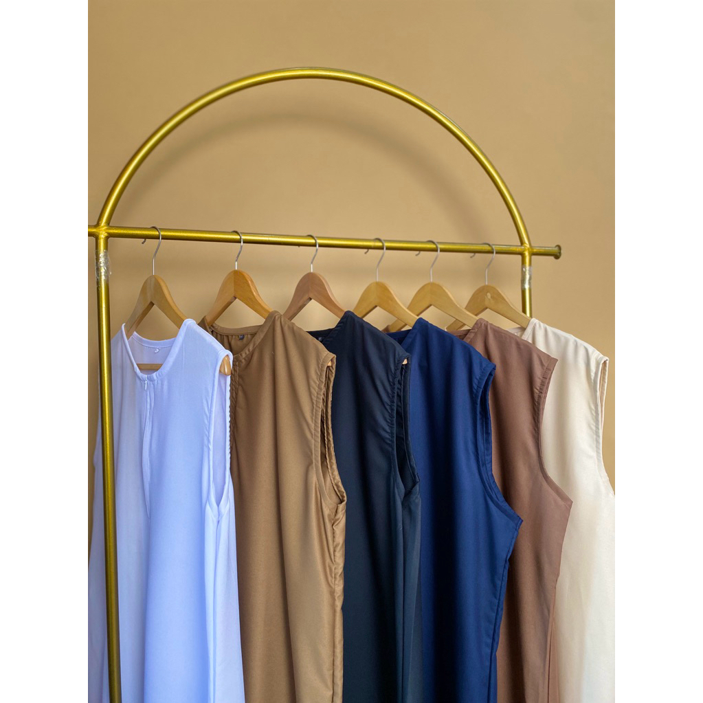 Inner abaya gamis singlet daleman katun toyobo adem size jumbo