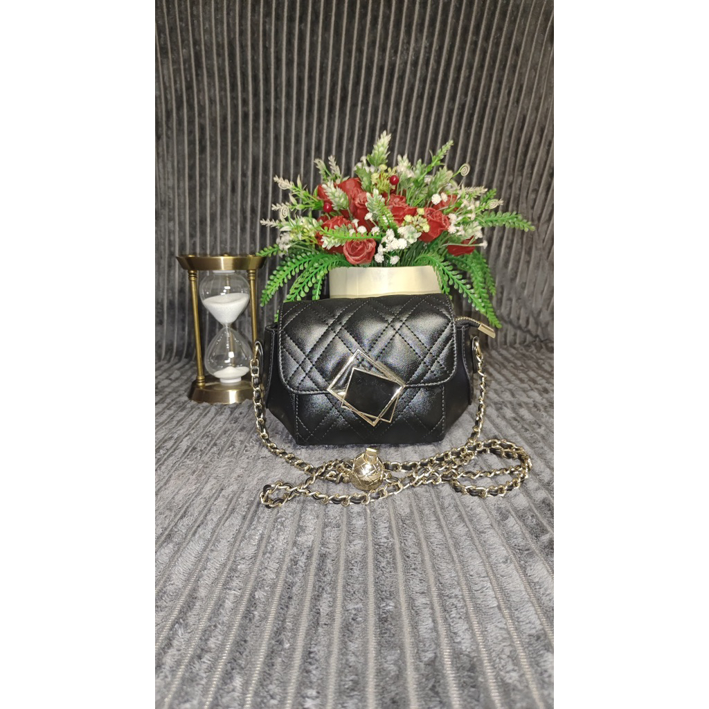 Preloved tas kulit sapi asli