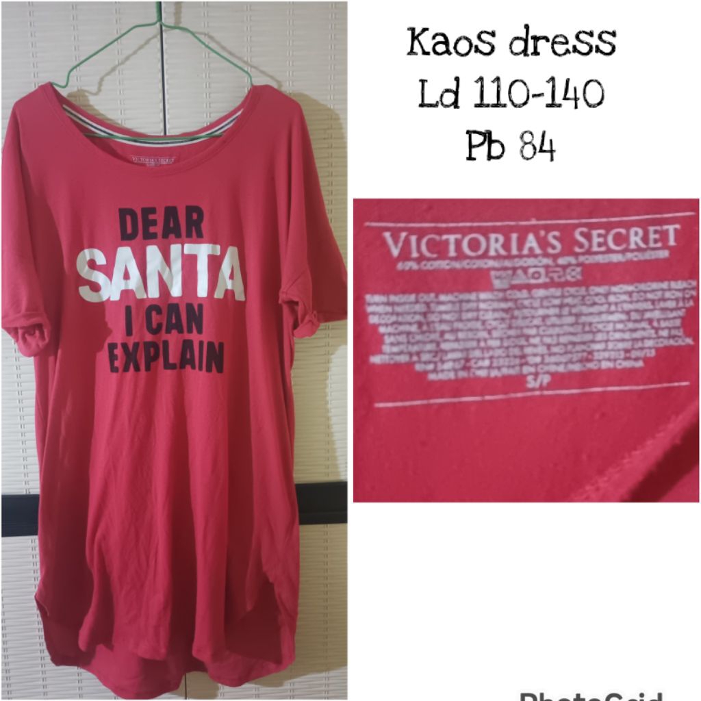 PRELOVED DRESS KAOS / KAOS JUMBO / DASTER