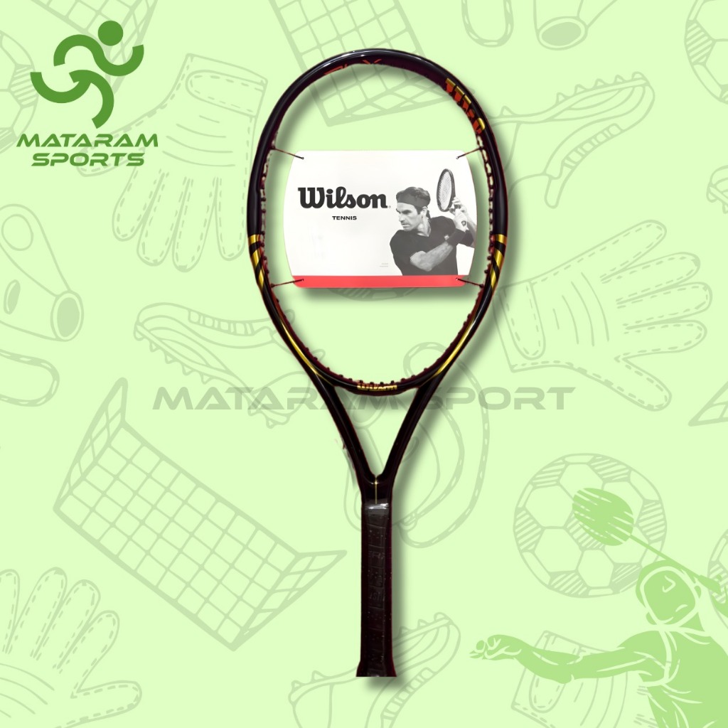 WILSON Raket Tenis Excalibur BLX Black Gold - Original