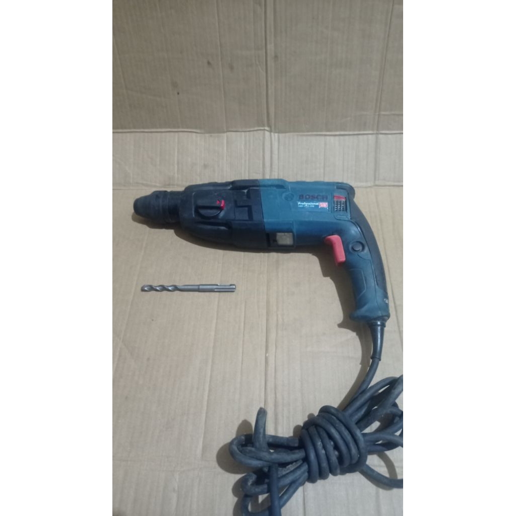 MESIN BOR SDS BOSCH GBH 2-24 3 PUNGSI ADA STELAN BOBOK DRILL BESI SECOND ORIGIONAL