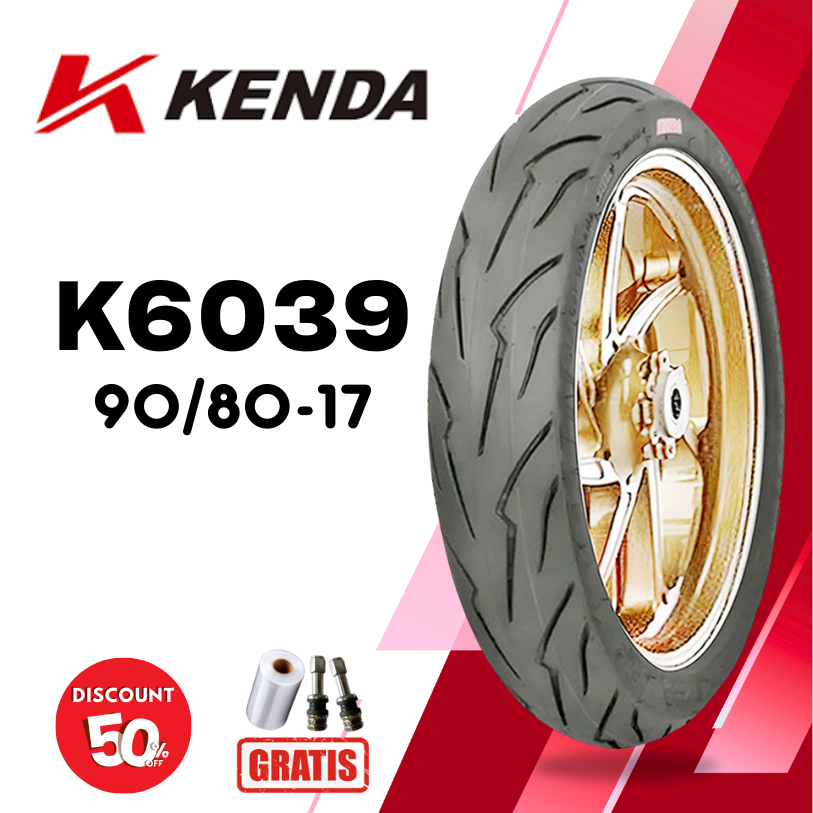 Ban Motor Ring 17 KENDA K6039 90/80 Soft Compound tubles