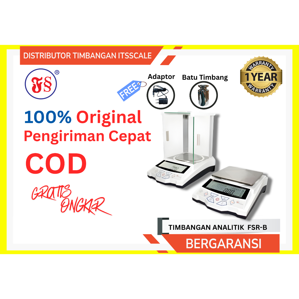 Timbangan Laboratorium / Timbangan Analitik / Timbangan Emas  FUJITSU FSR-B