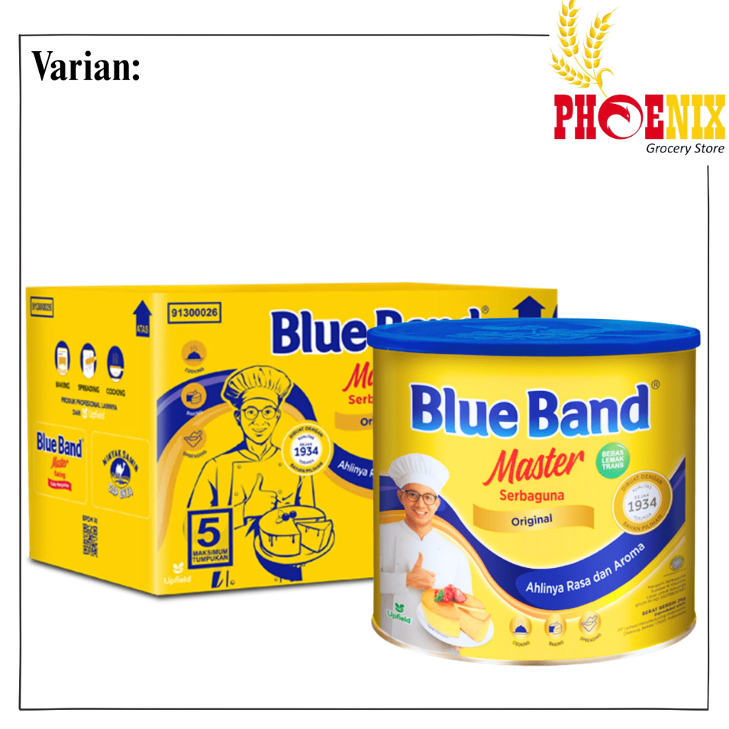 Blue Band Mentega master 2 KG / Blue Band 4.5 KG