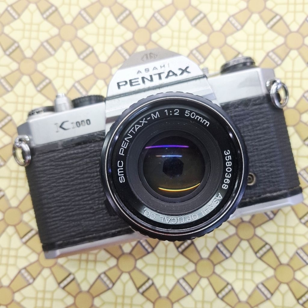 Kamera Analog Asahi Pentax K1000 Kit Lens Pentax Asahi K1000 Kit Lens 50mm