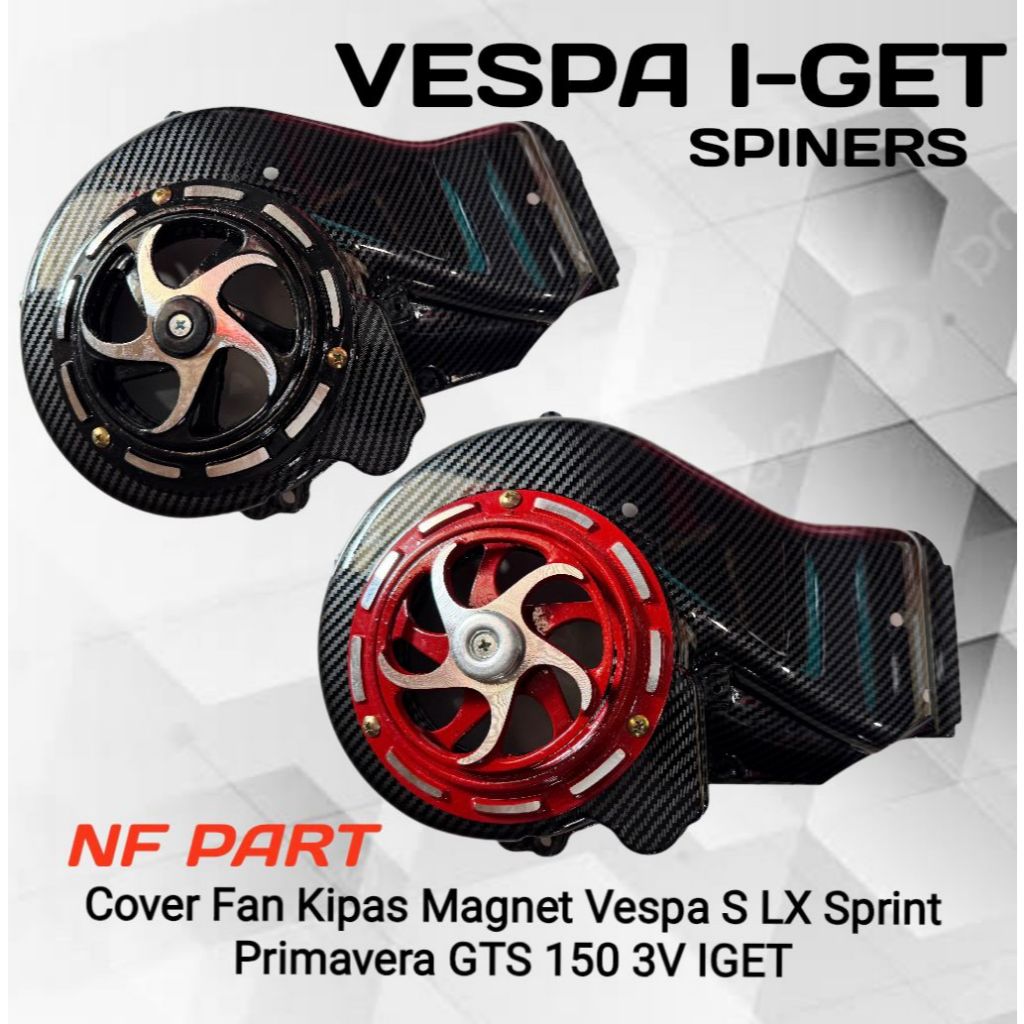 COVER KIPAS SEPINER VESPA MATIC SPRINT PRIMAVERA S LX GTS IGET