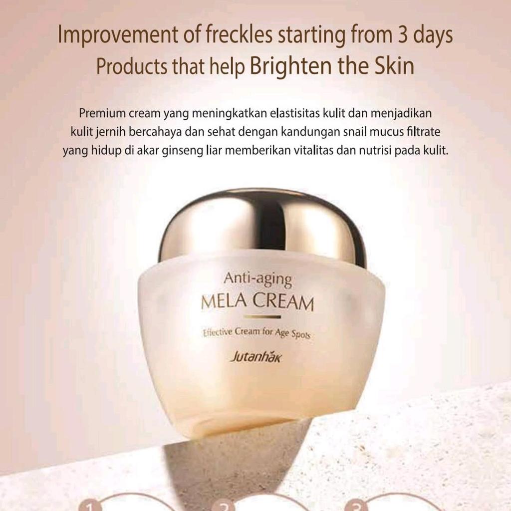 Jutanhak Mela Cream Anti-Aging 50ml Korea Original