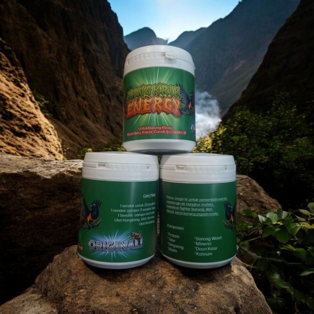 Jangkrik Energy• pakan jangkrik herbal •pakan jangkrik mengandung sarang walet, pakan jangkrik pendo