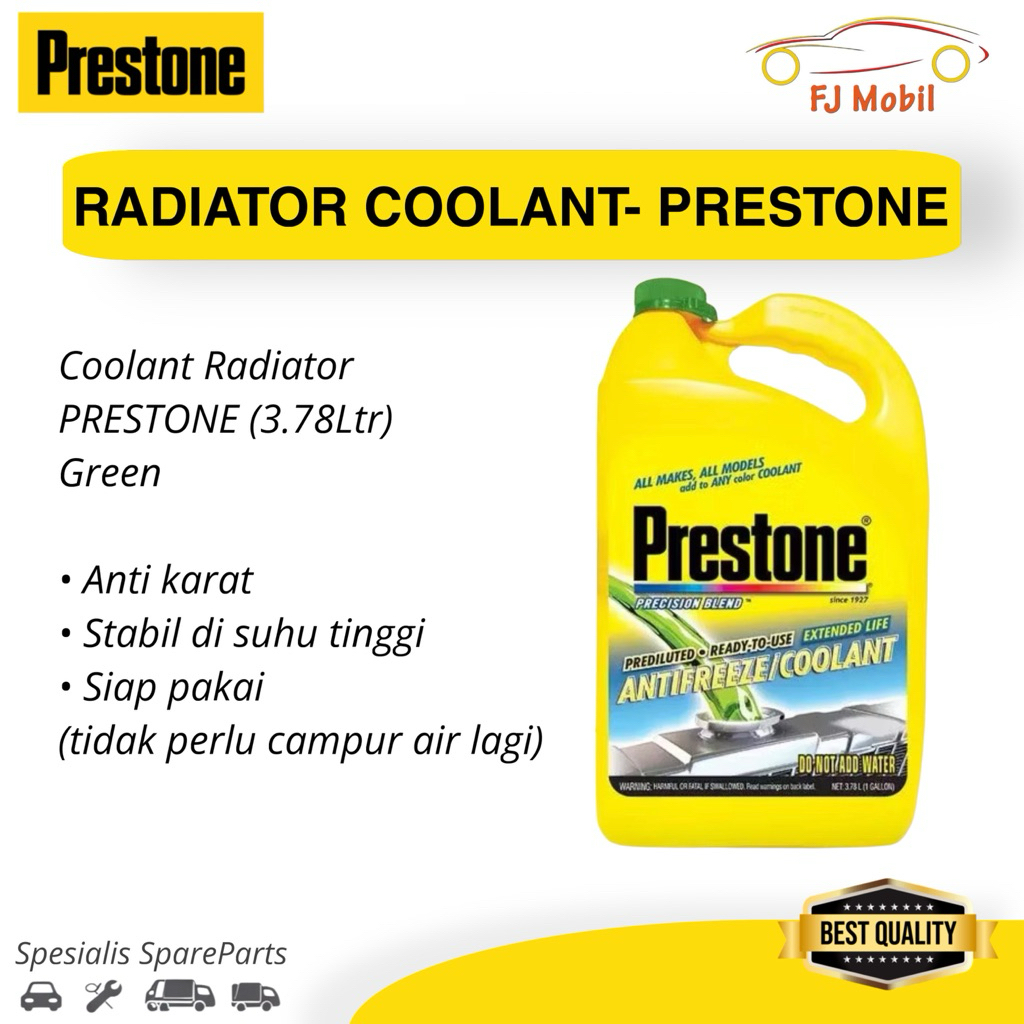 RADIATOR COOLANT AIR RADIATOR PRESTONE HIJAU MERAH