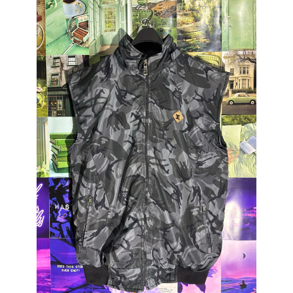 Dcshoecousa Camo Vest Jacket Preloved