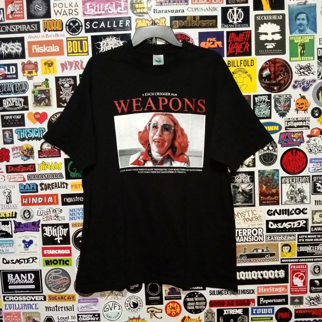 Kaos Tshirt WEAPONS Movie Film