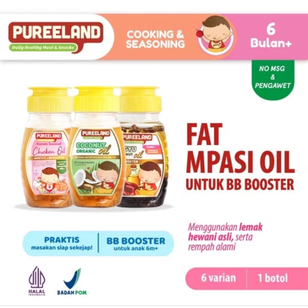 PUREELAND | PUREELAND FAT OIL BB BOOSTER | SALMON FAT OIL | BEEF FAT OIL | CHICKEN FAT OIL