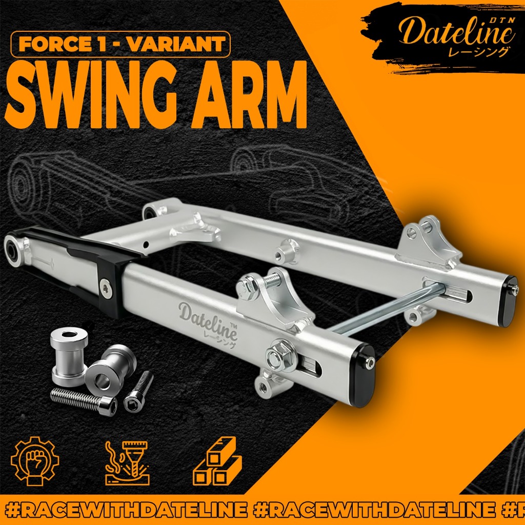 Swing Arm SuperTrack Gen 2 DATELINE Untuk Motor Supra,Grand,Honda Win,Supra X 125,Karisma,Jupiter Z,
