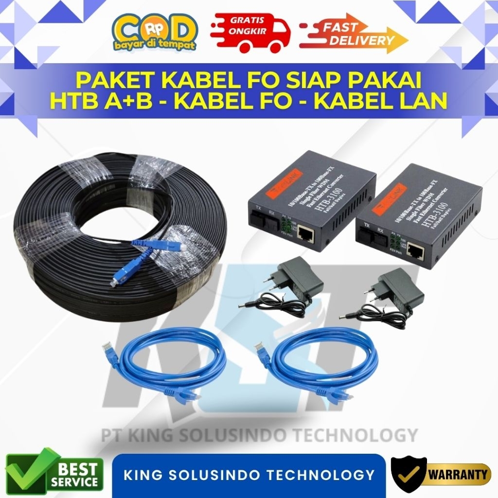 Paket HTB 3100 A+B,+fo DC 80meter