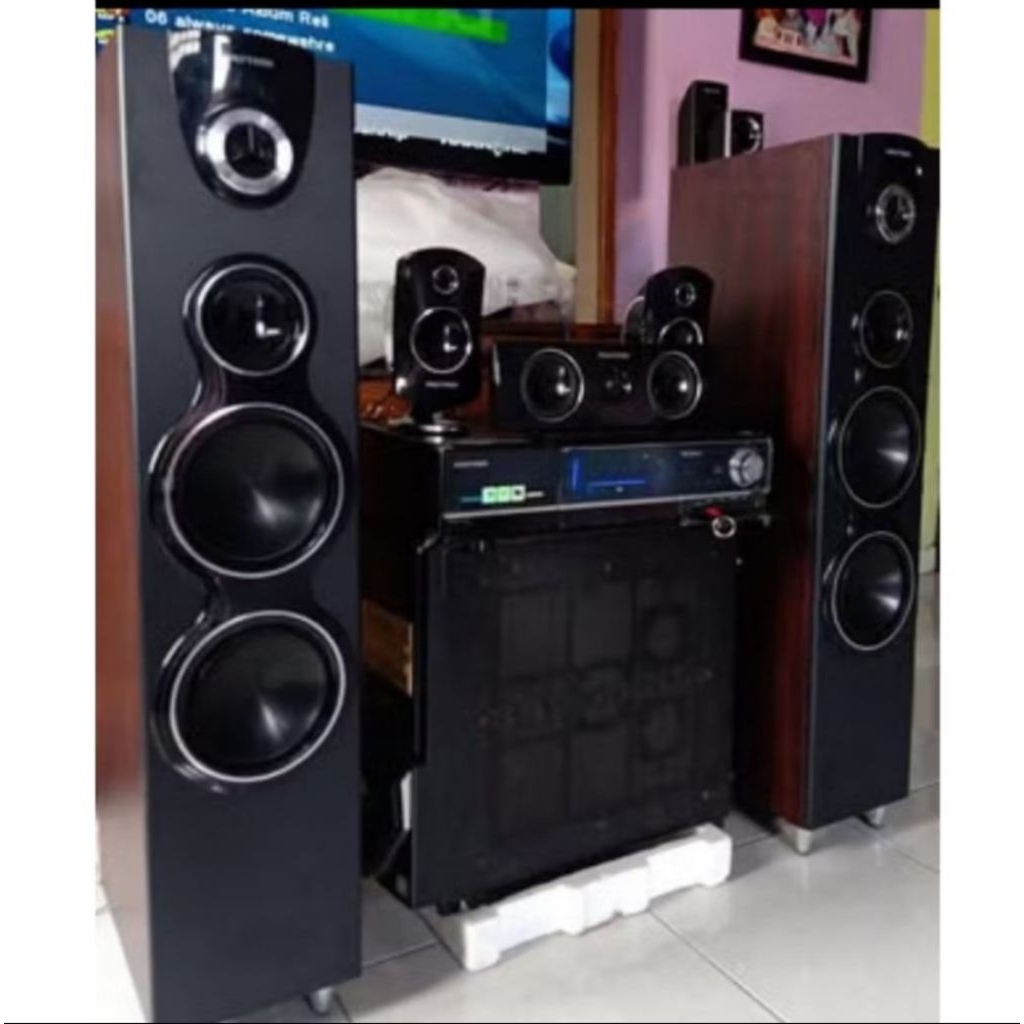 Muius body masih d bungkus plastik + Segel utuh 100% Polytron Bigband 5510 _Home Teather