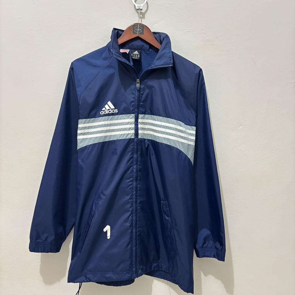 Blue Vintage Windbreaker ADIDAS