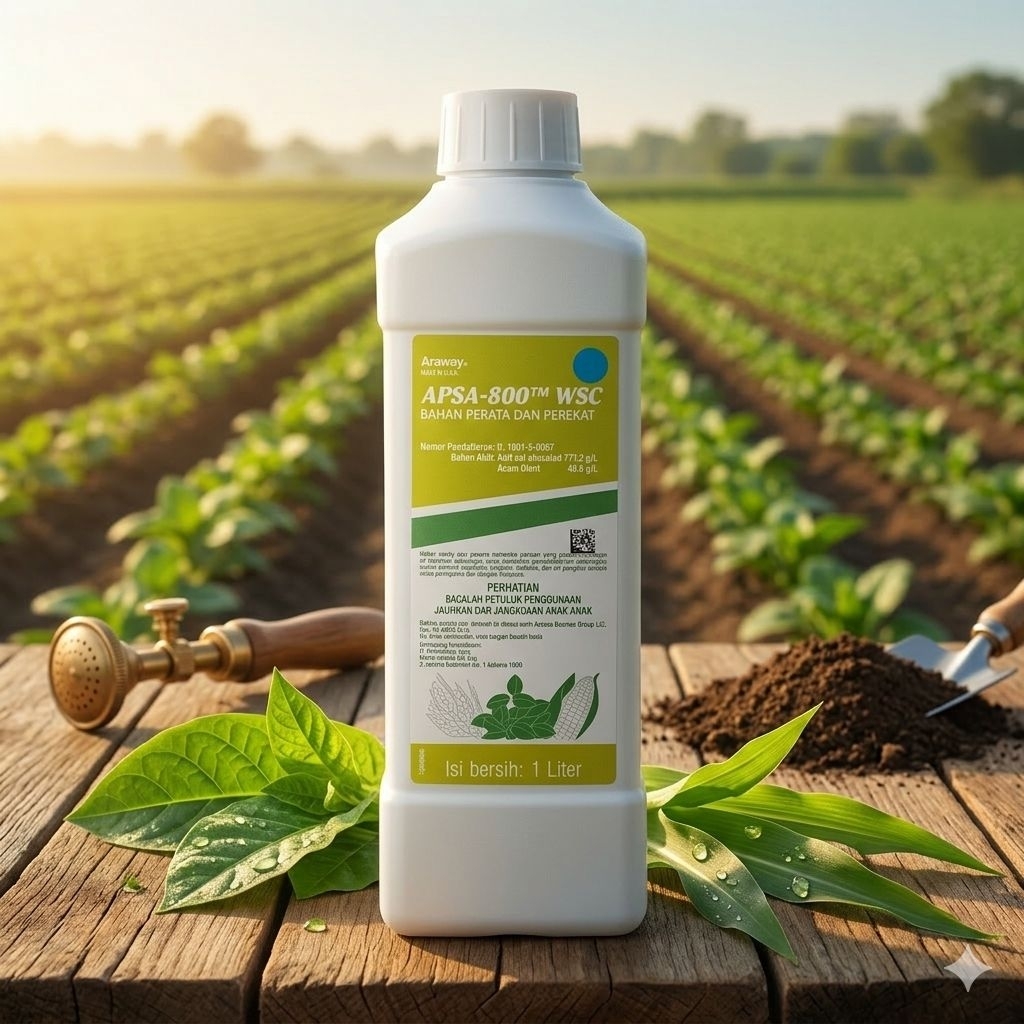 APSA-800 WSC 1 Liter - Bahan Perekat Perata Penembus Pestisida & Pupuk