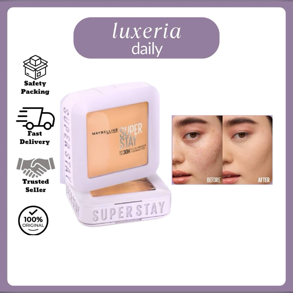 Maybelline Powder Foundation Lumi (Ungu)