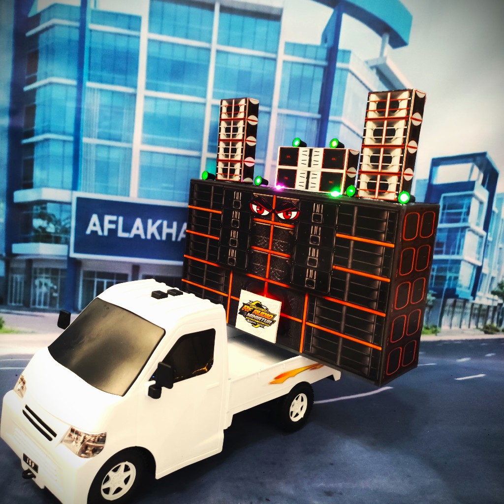 Sound Horegh Miniatur Truk Full Set Versi Bluetooth