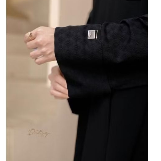 RAAIDA JETBLACK DITSY MOSLEM size L