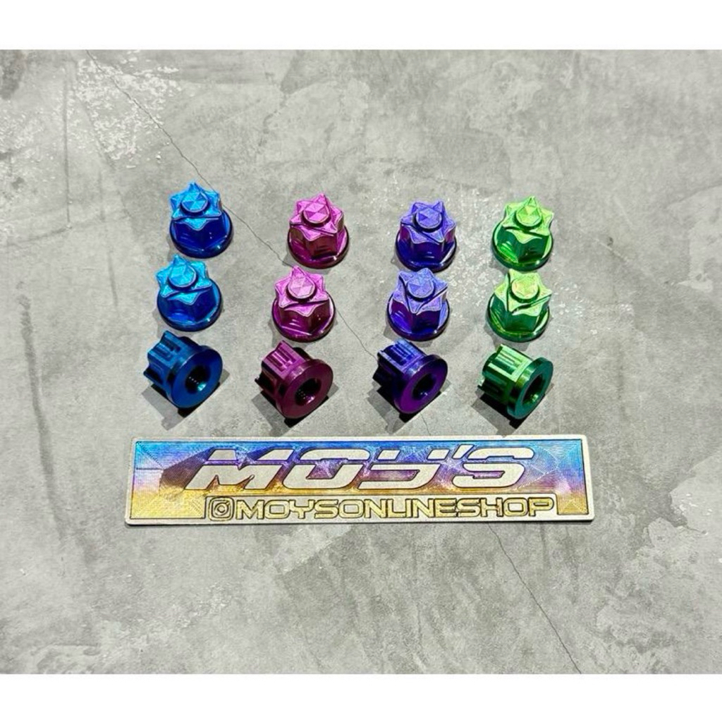 MUR HEAD BOLD NUT CLOSE TITAN M6 M8 M10 M12 M14 MADE IN VIETNAM